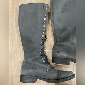 Vintage Women’s Cat Caterpillar lace up boots size 10